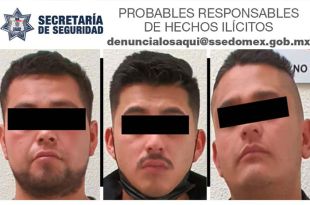 El auto en el que viajaban había sido reportado como robado con lujo de violencia.