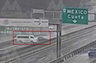 El accidente sucedió sobre el kilómetro 36 de la autopista México-Toluca