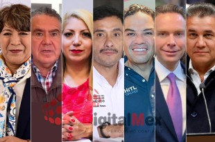 Delfina Gómez, Antonio Gutiérrez, Macarena Montoya, Adrián Hernández, Enrique Vargas, Manuel Velasco, Carlos Puente