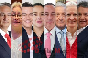 Luis Felipe Puente, Martha Guerrero, Juan Zepeda, Amalia Pulido, José Luis Cervantes, AMLO, Alfredo del Mazo, Higinio Martínez