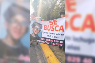 El joven desapareció el pasado 13 de noviembre y no hay pistas sobre su paradero.