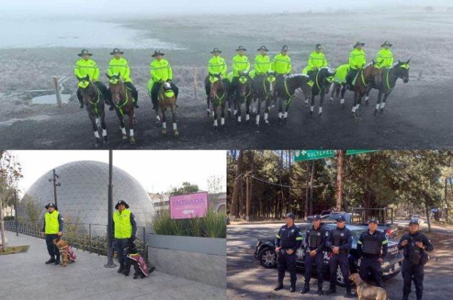 En el operativo "Visitante Seguro" participan ocho coordinaciones operativas, con elementos de la SS Edoméx.