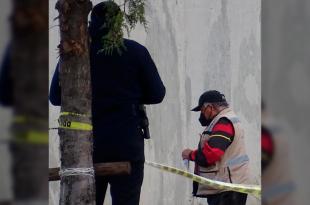 El cuerpo quedó sobre la calle Corredor de Las Yucas, delegación de San Mateo Otzacatipan.