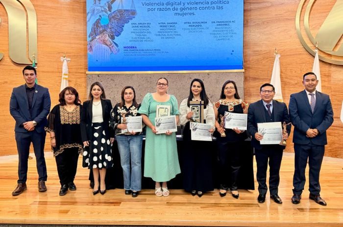 magistrada del TEEM en el IX Congreso Internacional de Derechos Humanos y Derecho Electoral.