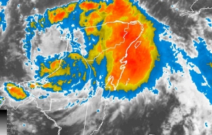 Quintana Roo estaba en alerta máxima por Franklin