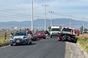 Falleció Erick "N", cerca de los Ejidos de San Cayetano Morelos.