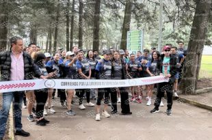 Periodistas mexiquenses participaron en la Carrera Atlética por la Libertad de Expresión 2026.
