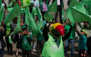 La Sala Superior del Tribunal Electoral afirma que el Partido Verde ha transgredido la ley y considera necesaria la imposición de la multa.