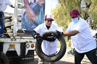 Esta campaña es permanente, se pueden reportar llantas abandonadas en la página https://limpiemos.edomex.gob.mx/