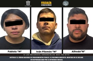 Fiscalía Edoméx obtiene vinculación a proceso contra tres probables implicados en el delito de robo a casa habitación
