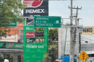 Gasolinera del Valle de Toluca.