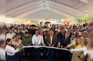 Alcaldesa y autoridades inauguran la Feria Malacatepec 2025 “Aguacate y Trucha".