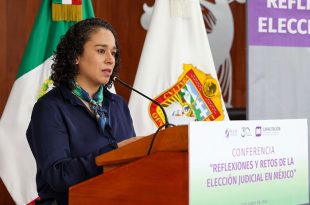 La consejera presidenta del IEEM, Amalia Pulido Gómez, señaló que la experiencia de la elección judicial de 2025 debe traducirse en mejoras operativas, normativas e institucionales.