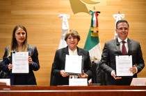 “Estoy segura, que los jueces y juezas a quienes habrá de encomendarse esta delicada labor sabrán cumplirla con profesionalismo, sensibilidad y oportunidad": Delfina Gómez