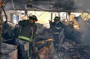 Tres trabajadores sufrieron quemaduras de segundo y tercer grado.
