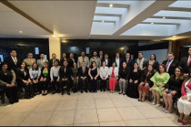 Jueces y magistrados electos durante el encuentro en Toluca