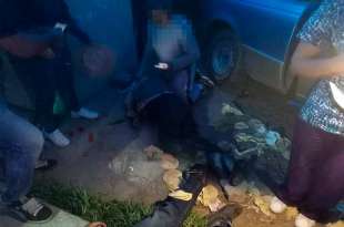 Quedó prensada en un choque y murió