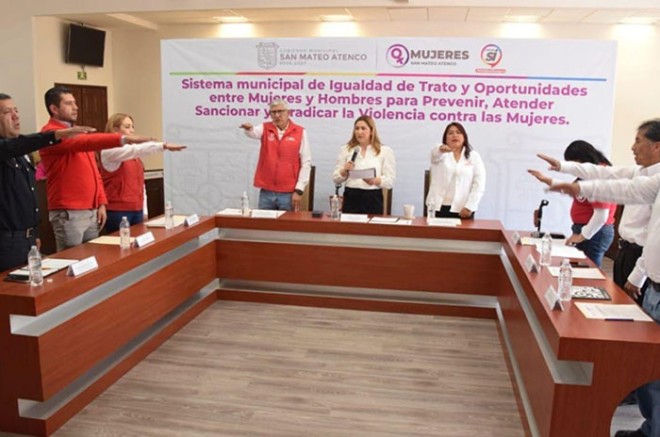 La presidenta Ana Aurora Muñiz Neyra refrenda la Protesta de Ley al Sistema Municipal para la Igualdad, consolidando políticas inclusivas y de protección para las mujeres