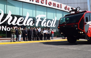 Operativo "Vacaciones" en el Aeropuerto de Toluca
