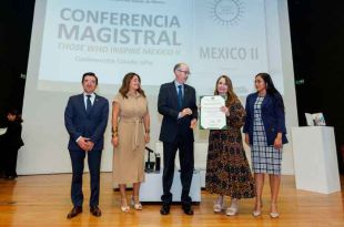 La conferencia magistral “Those who inspire México II” fue impartida por la periodista Rocío Marfil y la empresaria y consultora Claudia Jañez.