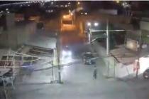 No escapó a las cámaras de vigilancia