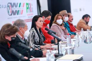 "Lo que vemos los priistas son oportunidades de mejora, vemos tierra prometida", subrayó