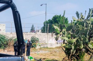 El hombre, de entre 45 y 50 años, estaba tendido en el pasto.