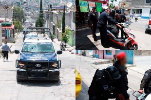 Policías y Marina reforzaron vigilancia en colonias de la zona alta del municipio.