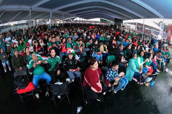 Más de 20 mil personas se reunieron en distintos puntos de Naucalpan.