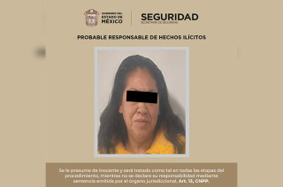 La sospechosa fue presentada al Centro de Justicia para las Mujeres.