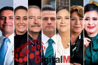 Joaquín Ruiz, Claudia Sheinbaum, Vicente Fox, Enrique Peña, Ariadne Montiel, Delfina Gómez, Laura González