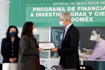 El gobernador del Estado de México lanzó el Programa de Financiamiento a Mujeres Científicas e Investigadoras en la entidad