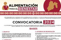 Convocatoria "Alimentación para el Bienestar"