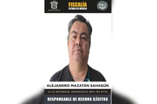 Alejandro Mazatán Sahagún fue sentenciado a 13 años y tres meses de prisión por abuso sexual contra una menor en Atizapán