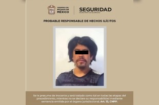 Fue trasladado al Centro de Justicia para las Mujeres en la capital mexiquense.