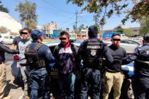 Los detenidos son Edwin "N", de 26 años; José Jonathan "N", de 28 años; y Alejandro "N", de 41 años.