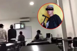 Antes de cometer la agresión, el menor de 17 años había compartido en redes sociales sus intenciones de llevar a cabo el ataque. En sus publicaciones, mencionó que se trataría de un evento "nacional" y detalló la vestimenta y las herramientas que usaría.