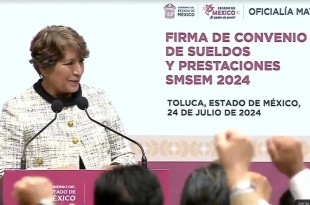 Delfina Gómez: La educación es la transformación del Estado de México