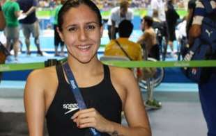 Destacada actuación fue la que registró la atleta Vianney Trejo al obtener la medalla de bronce en 100m dorso S6 con un crono de 1:37.60