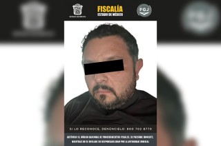 Este individuo fue trasladado e ingresado al Centro Penitenciario y de Reinserción Social de Texcoco.