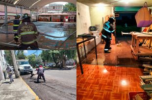 Las labores se extendieron desde la tarde del jueves hasta la madrugada de este viernes en distintas delegaciones de la capital mexiquense.