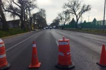 Se sospecha que el motociclista fue aventado por un vehículo.