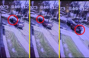 Sin mayores dificultades, el individuo forzó la puerta del vehículo