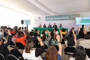 El H. Consejo Universitario designó por insaculación al CU Valle de Teotihuacán como representante de las y los directivos y al CU Amecameca en representación del profesorado.