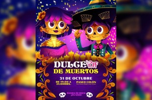 Esta actividad se llevará a cabo el jueves 31 de octubre de 19:00 a 21:00 horas en Paseo Colón, entre Francisco Murguía y Jesús Carranza.