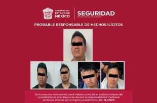 Además de "El Mosco" fueron detenidos Felipe Javier "N", Juan Jesús "N", Víctor "N" y Rogelio "N".