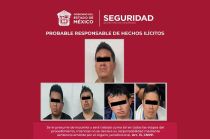Además de "El Mosco" fueron detenidos Felipe Javier "N", Juan Jesús "N", Víctor "N" y Rogelio "N".