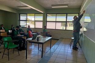 Ya retomaron clases presenciales en el nivel medio superior y superior